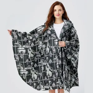 poncho pluie skate