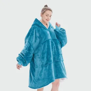 poncho polaire hiver femme
