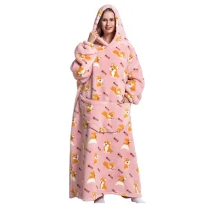 poncho polaire pyjama