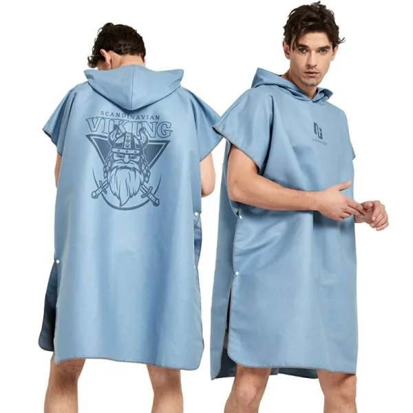 poncho serviette surf homme