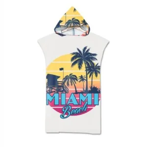 poncho surf adulte été