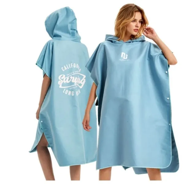 poncho surf hiver femme