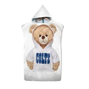 poncho surf microfibres blanc