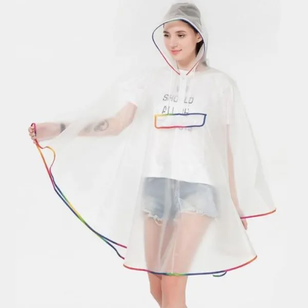 poncho transparent