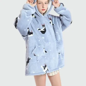 sweat plaid enfant chiens