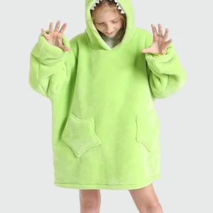 sweat plaid enfant dinosaure