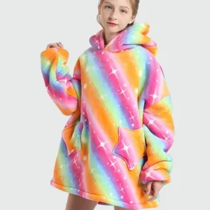 sweat plaid enfant multicolore