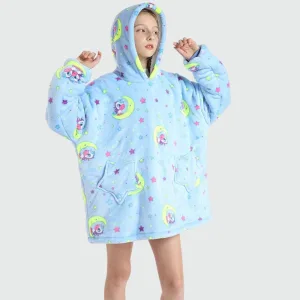 sweat plaid enfant poney lune