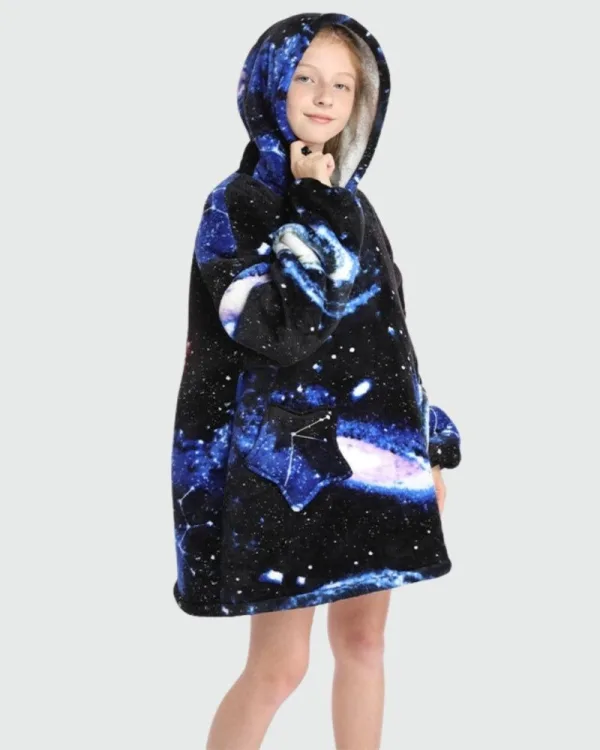 sweat plaid enfant univers